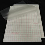 Binding101 20 x 30½ White Pressure Sensitive Foam Pouch Boards [Gloss Laminate] (10 Box) FPB2030G