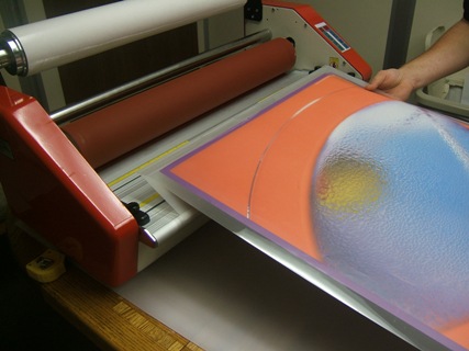 insert in laminator