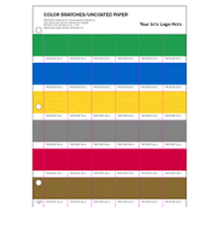 Pantone Solid Color Replace Chip Pages  