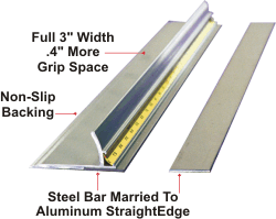 Pro Steel Safety Ruler - 100